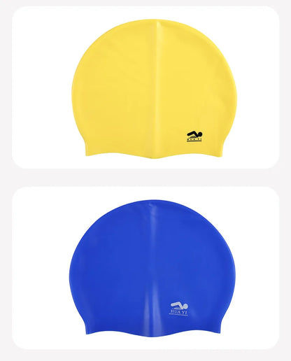 Premium Silicone Swimming Cap for Men & Women