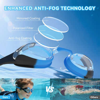 Kids Clear Vision Swimming Goggles