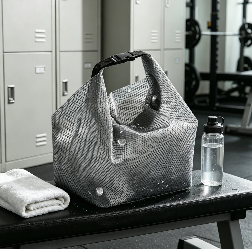 Waterproof Mesh Shower Caddy Tote – Portable Toiletry Organizer for Gym, Beach, Pool & Travel