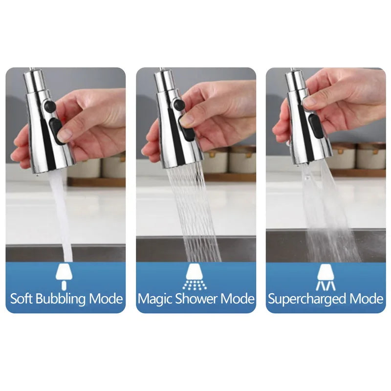 360° Rotating Kitchen Faucet Extender