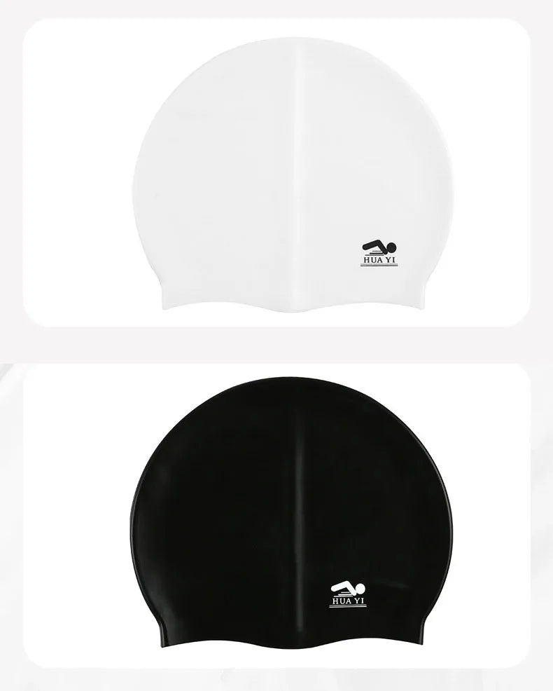 Premium Silicone Swimming Cap for Men & Women