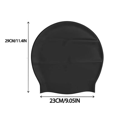 Soft, Comfortable Adult Swimming Cap for Thick Hair