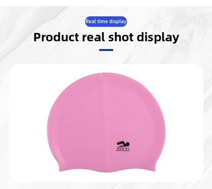 Premium Silicone Swimming Cap for Men & Women