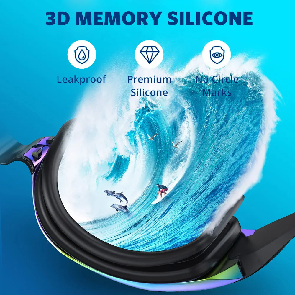 Professional Anti-Fog Swimming Goggles