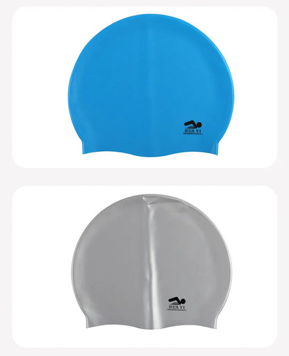 Premium Silicone Swimming Cap for Men & Women