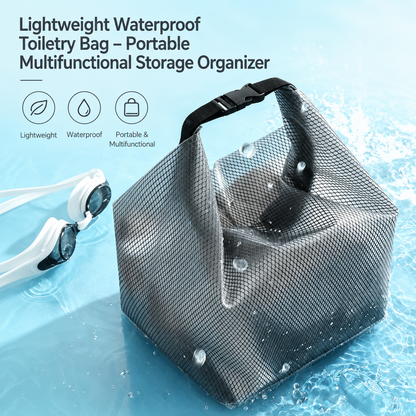 Waterproof Mesh Shower Caddy Tote – Portable Toiletry Organizer for Gym, Beach, Pool & Travel